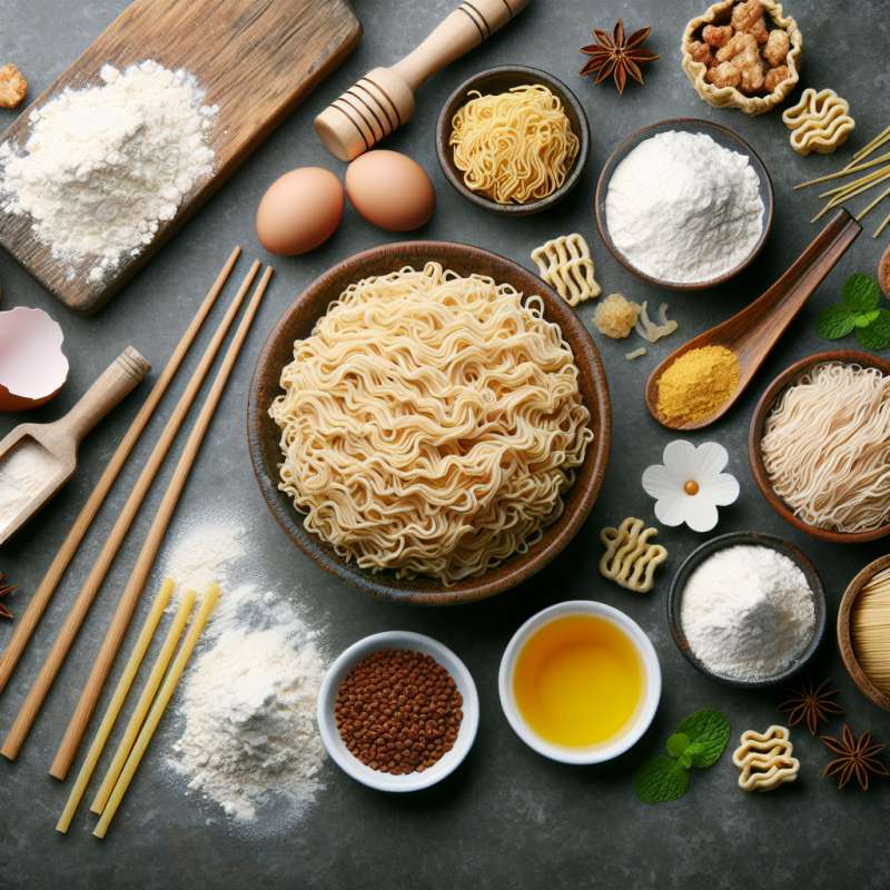 乾麵,大甲乾麵,麵粉製造