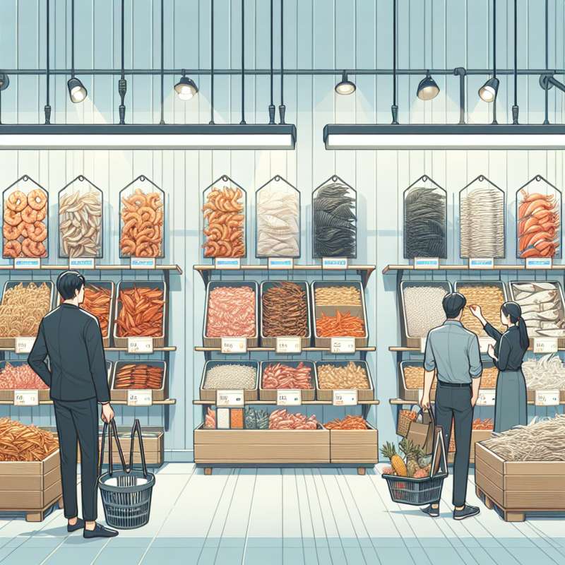 乾燥水產品,零售,水產品